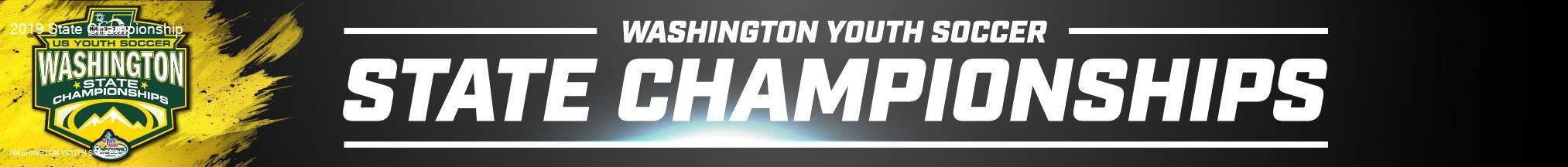 2019 Washington Youth Soccer State Championship banner