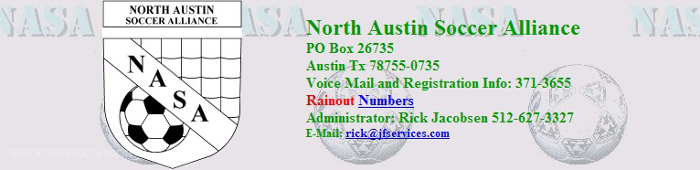 North Austin Soccer Alliance banner
