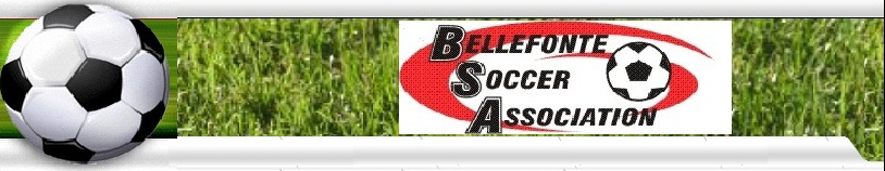 Bellefonte Soccer Association banner