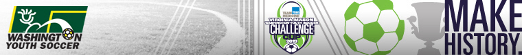 2013 Virginia Mason WA Youth Soccer Challenge Cup banner