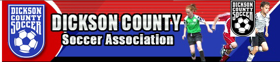 Dickson County Soccer Association - 01 banner