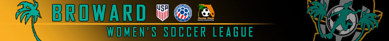 Broward Womens Soccer League banner
